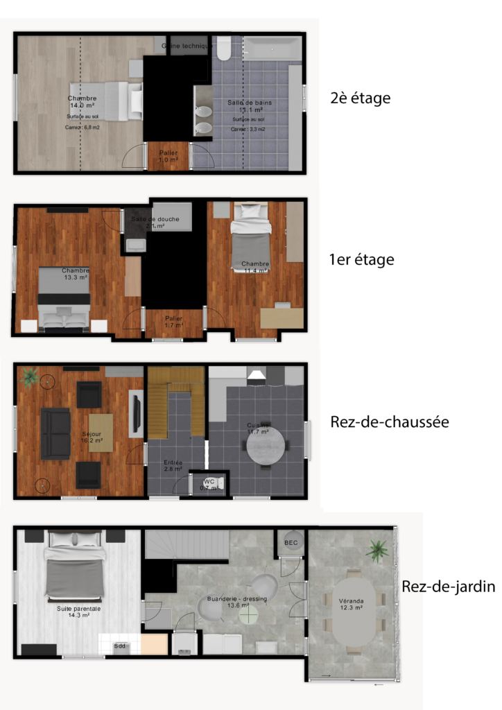 Plans maison